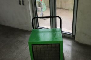 Trocknung eines Neubaus